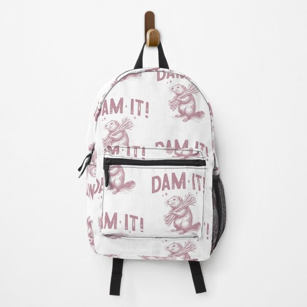 Item preview, Dam It Beaver Beaver Pun Not A Swear Word Vintage Style designed and sold by LoveMingle.