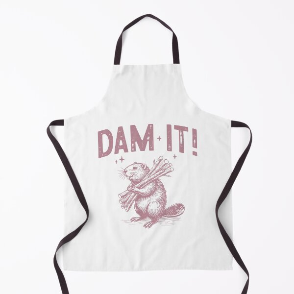 Item preview, Dam It Beaver Beaver Pun Not A Swear Word Vintage Style designed and sold by LoveMingle.