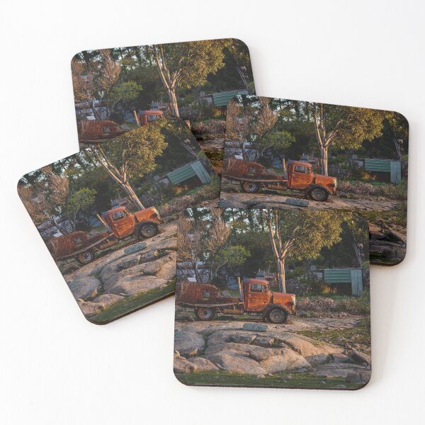 Item preview, Old Red Truck designed and sold by Dreamscape Eclectic .