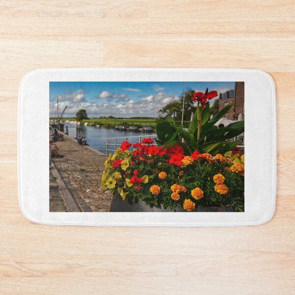 Item preview, Blooming idyll: floral splendor in front of the water designed and sold by JochenEilers.