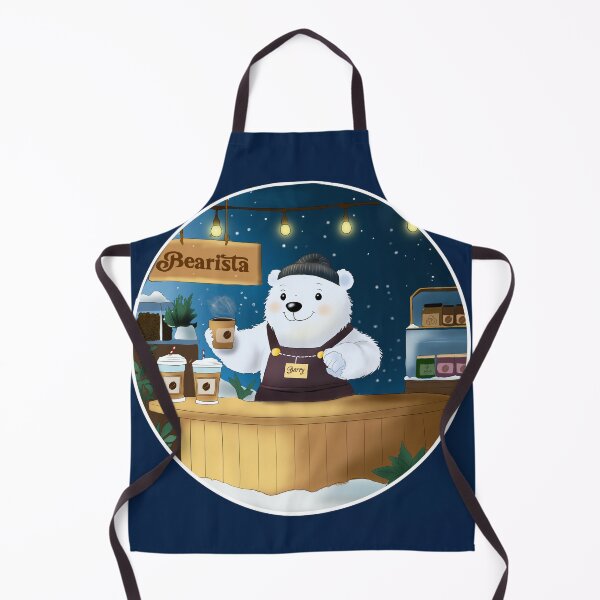 Item preview, Barry the Bearista Serves Up Cozy Caffeine designed and sold by Erebeer.