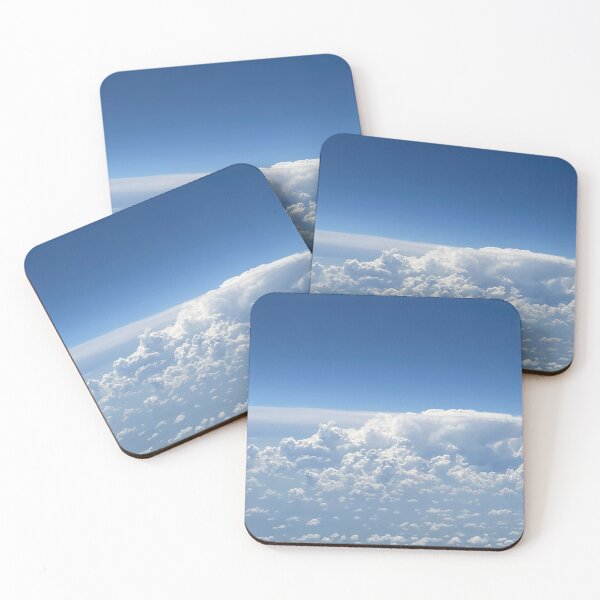 Item preview, Beautiful Fluffy Clouds on Blue Sky Photo designed and sold by JashJhaveri.