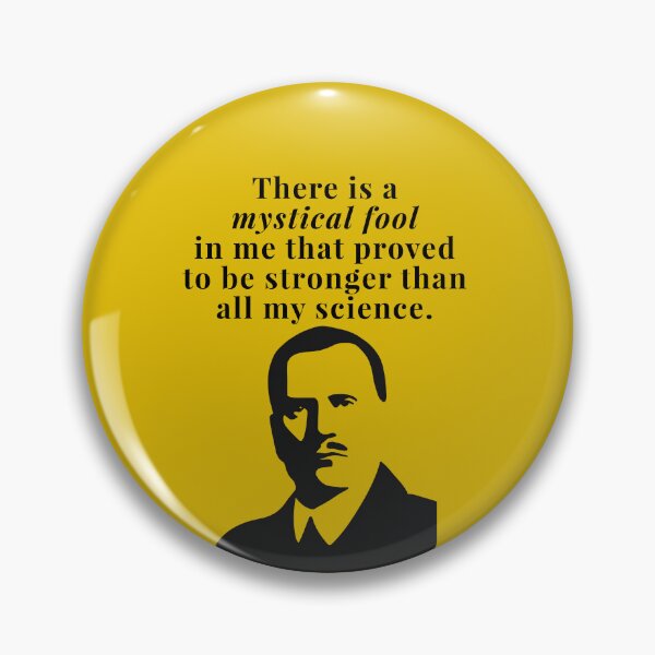 Item preview, Carl Jung Quote - There is a mystical fool in me that proved to be stronger than all my science - Carl Gustav CG Jung - Jungian Psychology Teacher designed and sold by isstgeschichte.