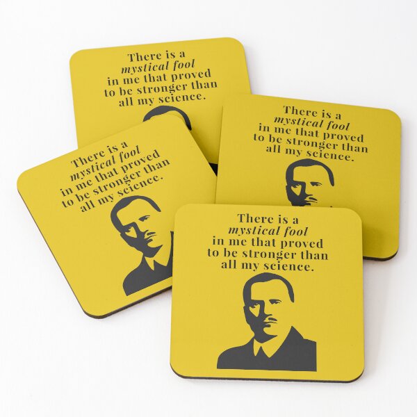 Item preview, Carl Jung Quote - There is a mystical fool in me that proved to be stronger than all my science - Carl Gustav CG Jung - Jungian Psychology Teacher designed and sold by isstgeschichte.
