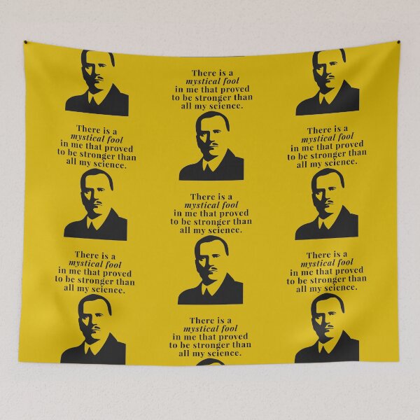 Item preview, Carl Jung Quote - There is a mystical fool in me that proved to be stronger than all my science - Carl Gustav CG Jung - Jungian Psychology Teacher designed and sold by isstgeschichte.
