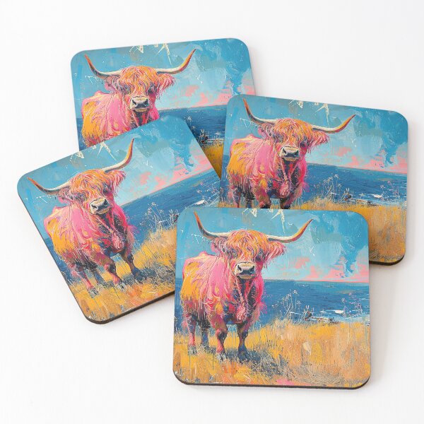 Item preview, Highland Cow Cow Scottish Cattle Scottish Highlander designed and sold by ArtHouseNiklas.