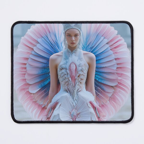 Item preview, "Elaborate Peacock Costume in Pink and Blue" designed and sold by MacroArtHub.