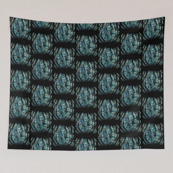 Item preview, Watercolor abstract turquoise pattern designed and sold by alczar.