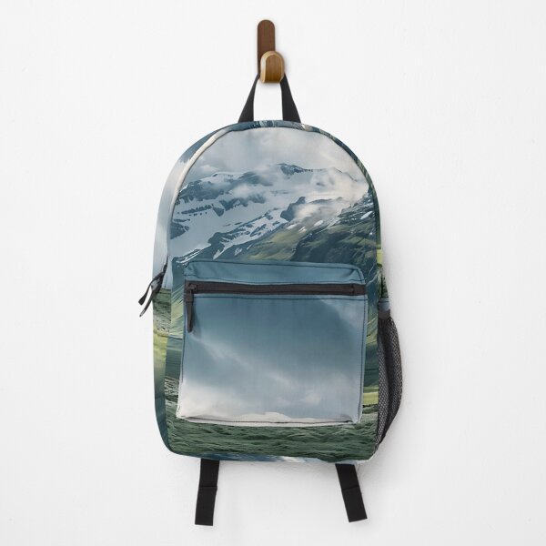 Item preview, Dramatic Mountain Range Under Stormy Skies designed and sold by NatureUnleashed.