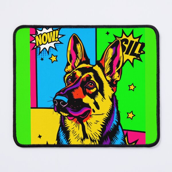Item preview, Pop Art Power Bold & Brave German Shepherd designed and sold by Cute-Cuddles.