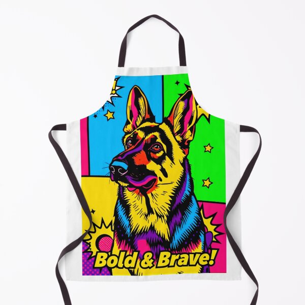 Item preview, Pop Art Power Bold & Brave German Shepherd designed and sold by Cute-Cuddles.