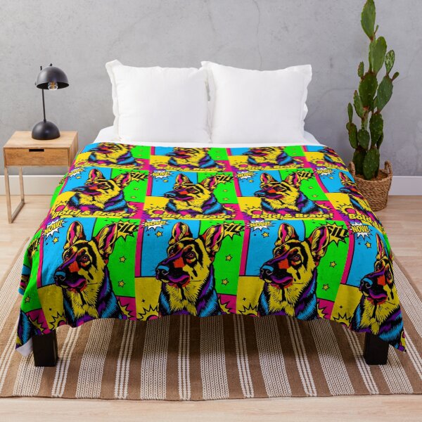 Item preview, Pop Art Power Bold & Brave German Shepherd designed and sold by Cute-Cuddles.