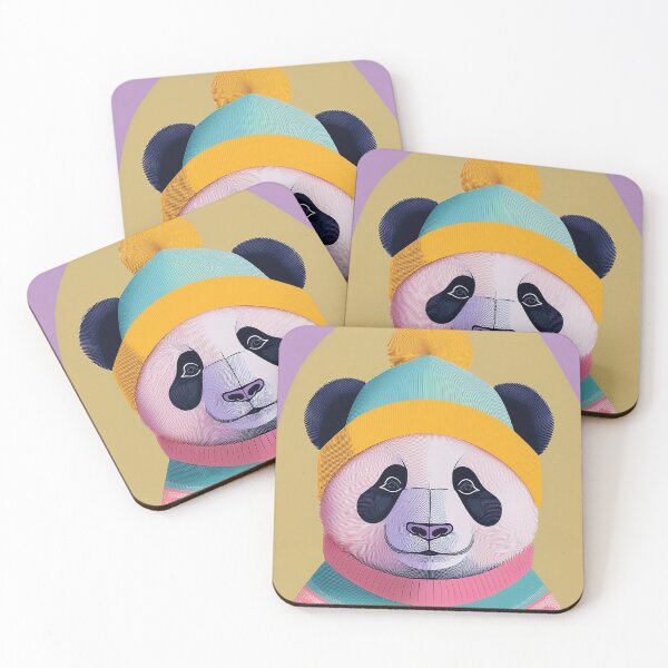 Item preview, Cosy Winter Panda Illustration designed and sold by Adam Regester.