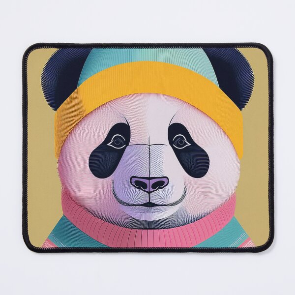 Item preview, Cosy Winter Panda Illustration designed and sold by Adam Regester.