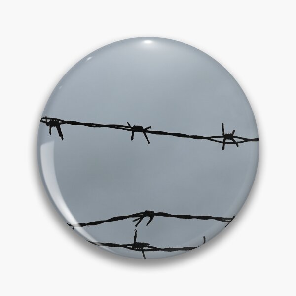 Item preview, Barb Wire and Grey Sky, Minimal Photography designed and sold by JashJhaveri.
