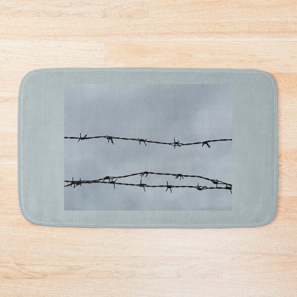 Item preview, Barb Wire and Grey Sky, Minimal Photography designed and sold by JashJhaveri.