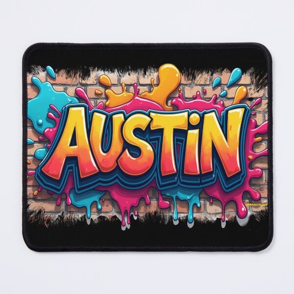 Item preview, Bold Graffiti Splash - AUSTIN 3D Urban Art designed and sold by Mash75art.