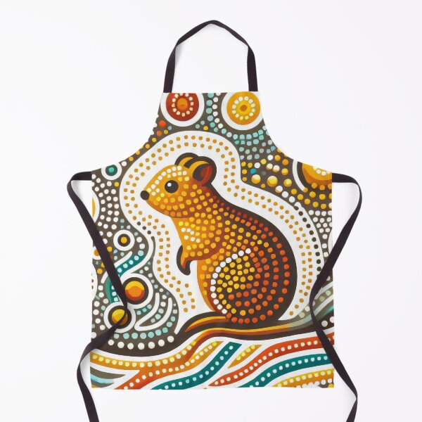 Item preview, Vibrant Animal Artwork - cute Quokka designed and sold by FOLK ART FUSION.