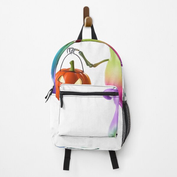 Item preview, Colorful Ghost or Skeleton Microbe – Modern Halloween Design designed and sold by AdoraSticks.