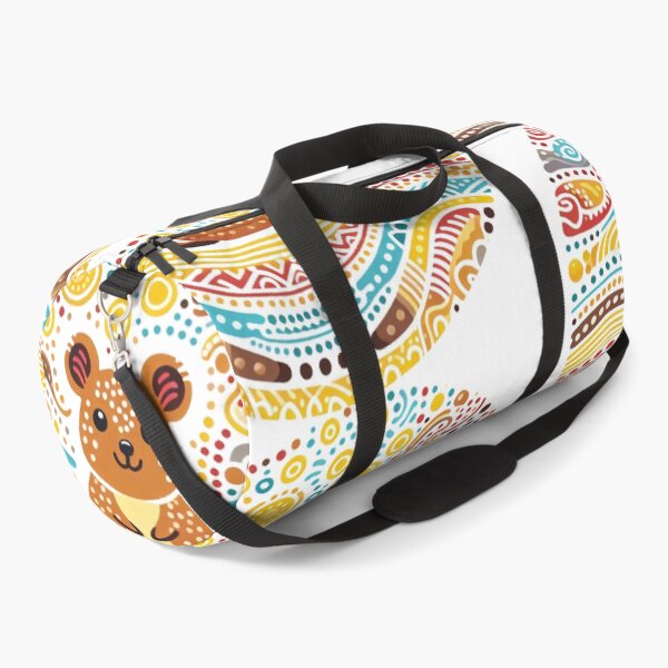 Item preview, Vibrant Animal Artwork - smiling Quokka designed and sold by FOLK ART FUSION.