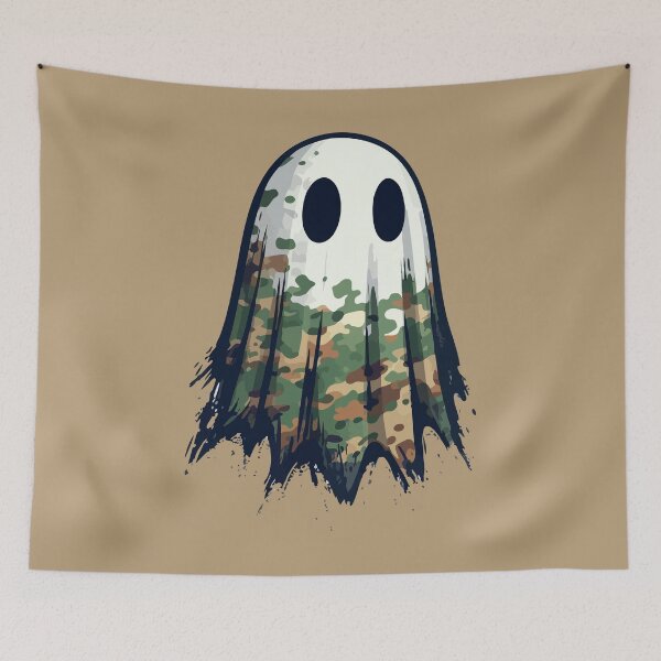 Item preview, Funny Halloween Camouflage Camo Ghost Hunting Season designed and sold by TomFrontierArt.