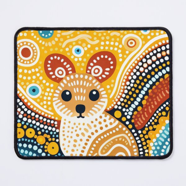 Item preview, Vibrant Animal Artwork - suprised Quokka designed and sold by FOLK ART FUSION by heidiannemorris.