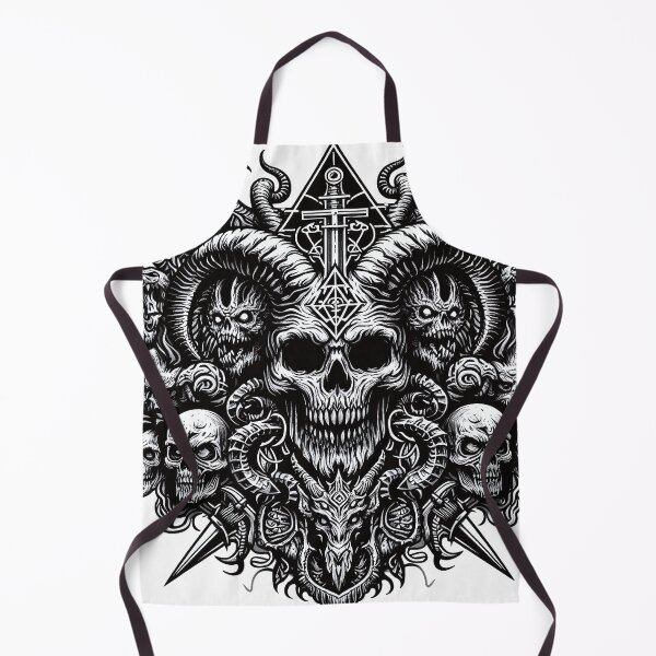 Item preview, devil, demon skull with horns, devil symbol designed and sold by Salimgor Hangaround Music.