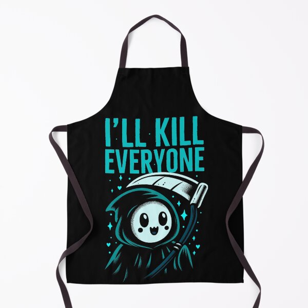 Item preview, I will kill everyone blue designed and sold by PAINTMONKEYS.
