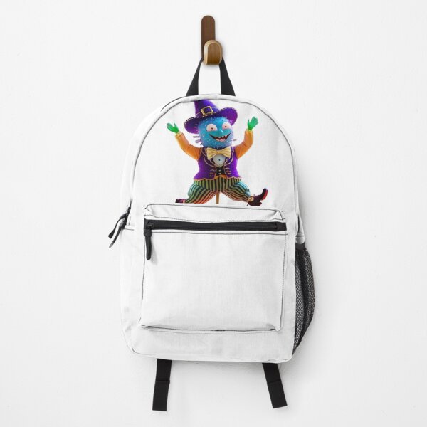 Item preview, Haunted Carnival Performer Microbe Balancing on Jack-o-Lantern – Fun Halloween Art designed and sold by AdoraSticks.