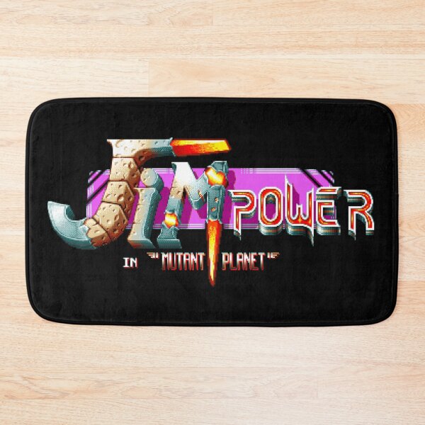 Item preview, Jim Power Title Screen HD designed and sold by Retr0Tshirts.