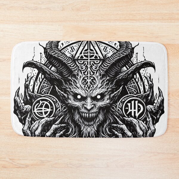 Item preview, The Devil with Horns, Demon, Horror Art designed and sold by Salimgor Hangaround Music.