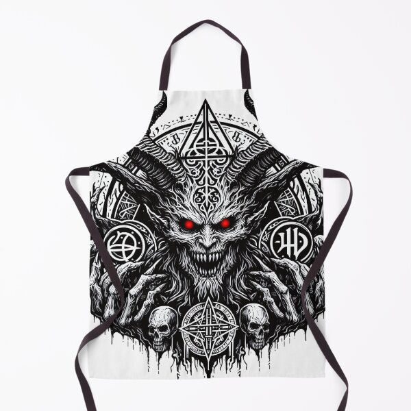 Item preview, The Devil with Horns and Red Eyes, Demon, Horror Art designed and sold by Salimgor Hangaround Music.