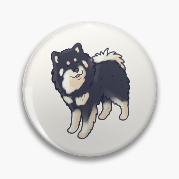 Item preview, finnish lapphund art designed and sold by Artofmayara.