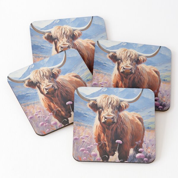 Item preview, Scottish Highlander Highland Cow Cow Scottish Cattle designed and sold by ArtHouseNiklas.