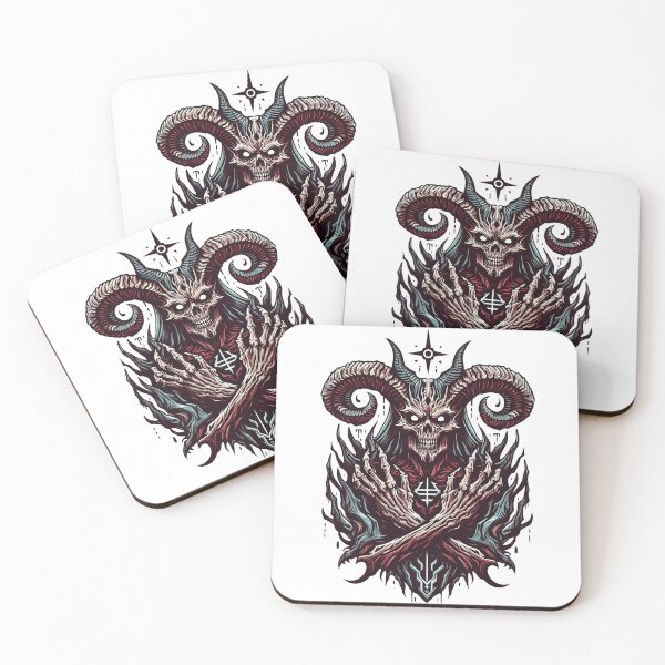 Item preview, The devil with horns and star, demon, horror art designed and sold by Salimgor Hangaround Music.