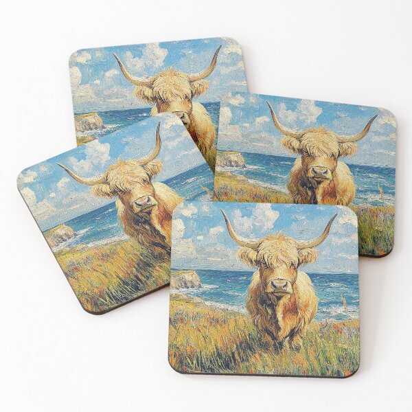 Item preview, Scottish Highlander Highland Cow Cow Scottish Cattle designed and sold by ArtHouseNiklas.