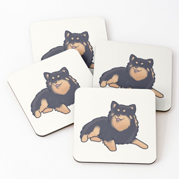 Item preview, finnish lapphund dog designed and sold by Artofmayara.