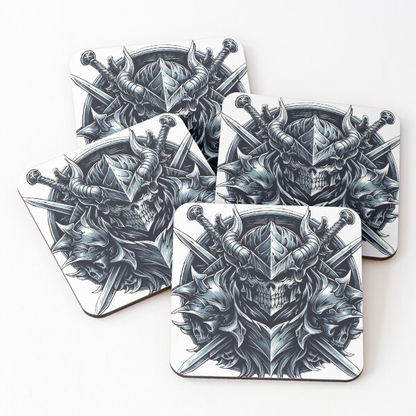 Item preview, Death Knight Halloween motif with swords designed and sold by Salimgor Hangaround Music.