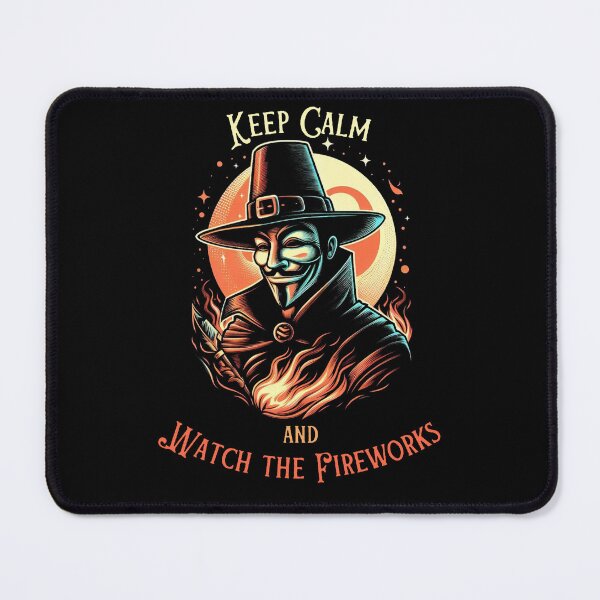 Item preview, Guy Fawkes Day Keep Calm And Watch the Fireworks designed and sold by DarekShop.