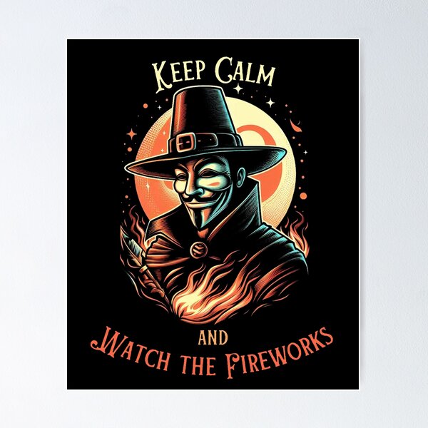 Guy Fawkes Night - 5th November - Guy Fawkes tshirt - Bonfire