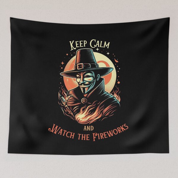 Item preview,  Guy Fawkes Day Keep Calm And Watch the Fireworks  designed and sold by DarekShop.