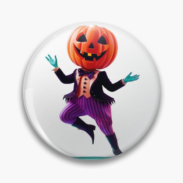 Aperçu de l'œuvre Microbe, artiste de carnaval hanté, sur scène ronde – Design Halloween créée et vendue par AdoraSticks.
