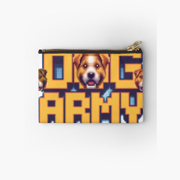 Item preview, Dog Army: Loyal Commanders designed and sold by 8bitdecalworld.