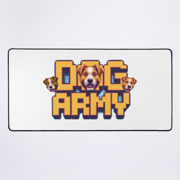 Item preview, Dog Army: Loyal Commanders designed and sold by 8bitdecalworld.