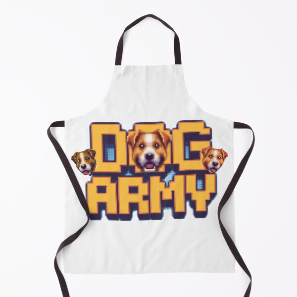 Item preview, Dog Army: Loyal Commanders designed and sold by 8bitdecalworld.