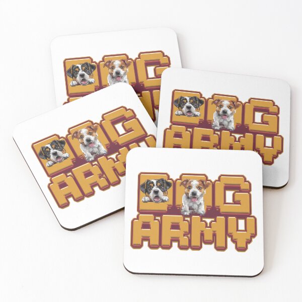 Item preview, Dog Army: Loyal Commanders designed and sold by 8bitdecalworld.