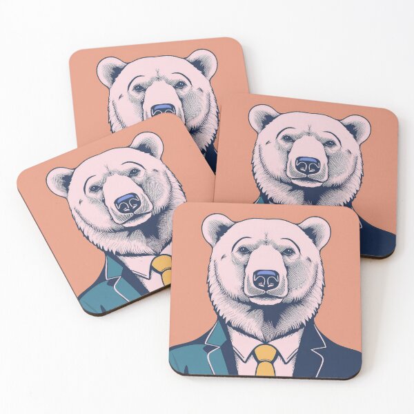 Item preview, Polar Bear Businessman designed and sold by Adam Regester.