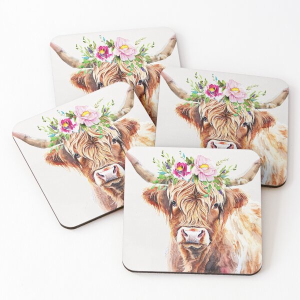 Item preview, Scottish Highlander Highland Cow Cow Scottish Cattle designed and sold by ArtHouseNiklas.