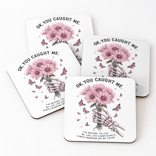 Item preview, Quotes Aesthetic Ok You Caught Me designed and sold by devonclemon.