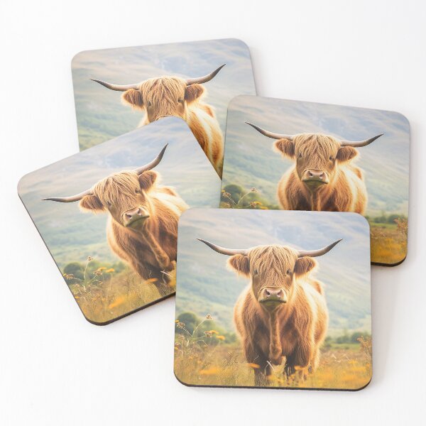 Item preview, Scottish Highlander Highland Cow Cow Scottish Cattle designed and sold by ArtHouseNiklas.